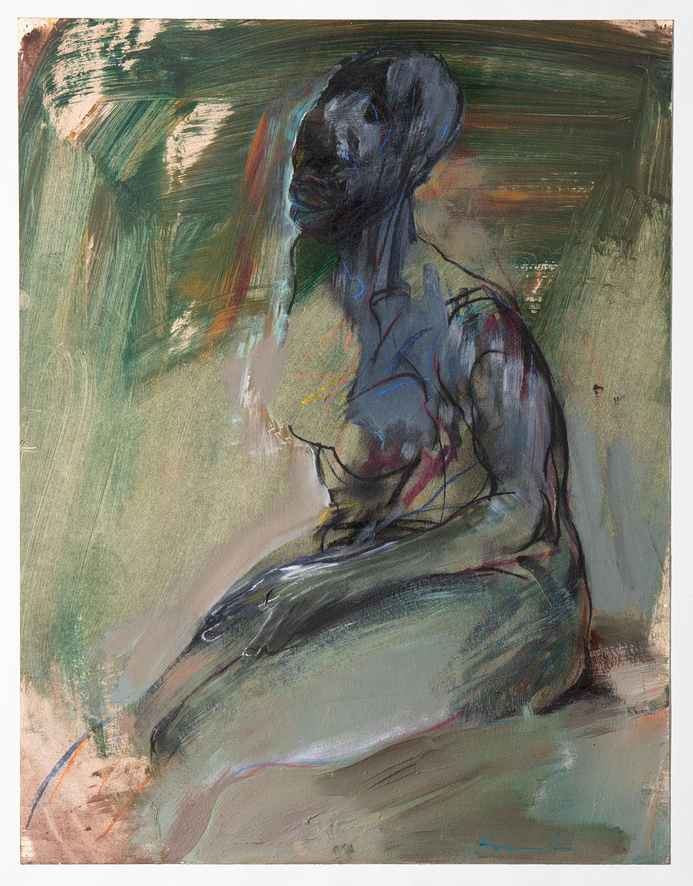 FRANTA. Painting (185-3).