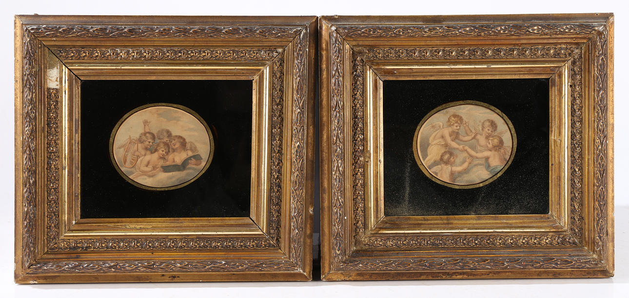 A PAIR AFTER THE OLD MASTER, "CHERUBS".