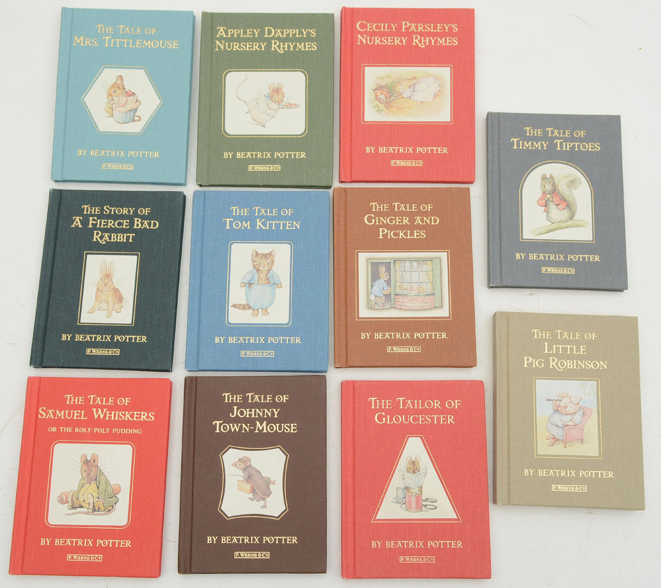 洋書 Marseilles, Genoa & Pisa:Beatrix Potter The Folio Society's Complete Tales of Beatrix Potter. 23 Volumes