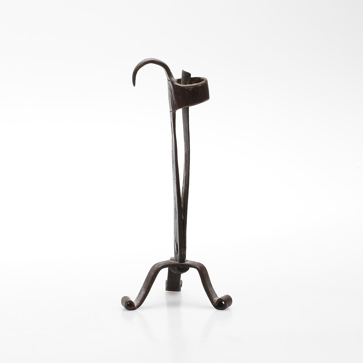 LJUSSTAKE, s k stumpastake, allmoge, 1800-tal.