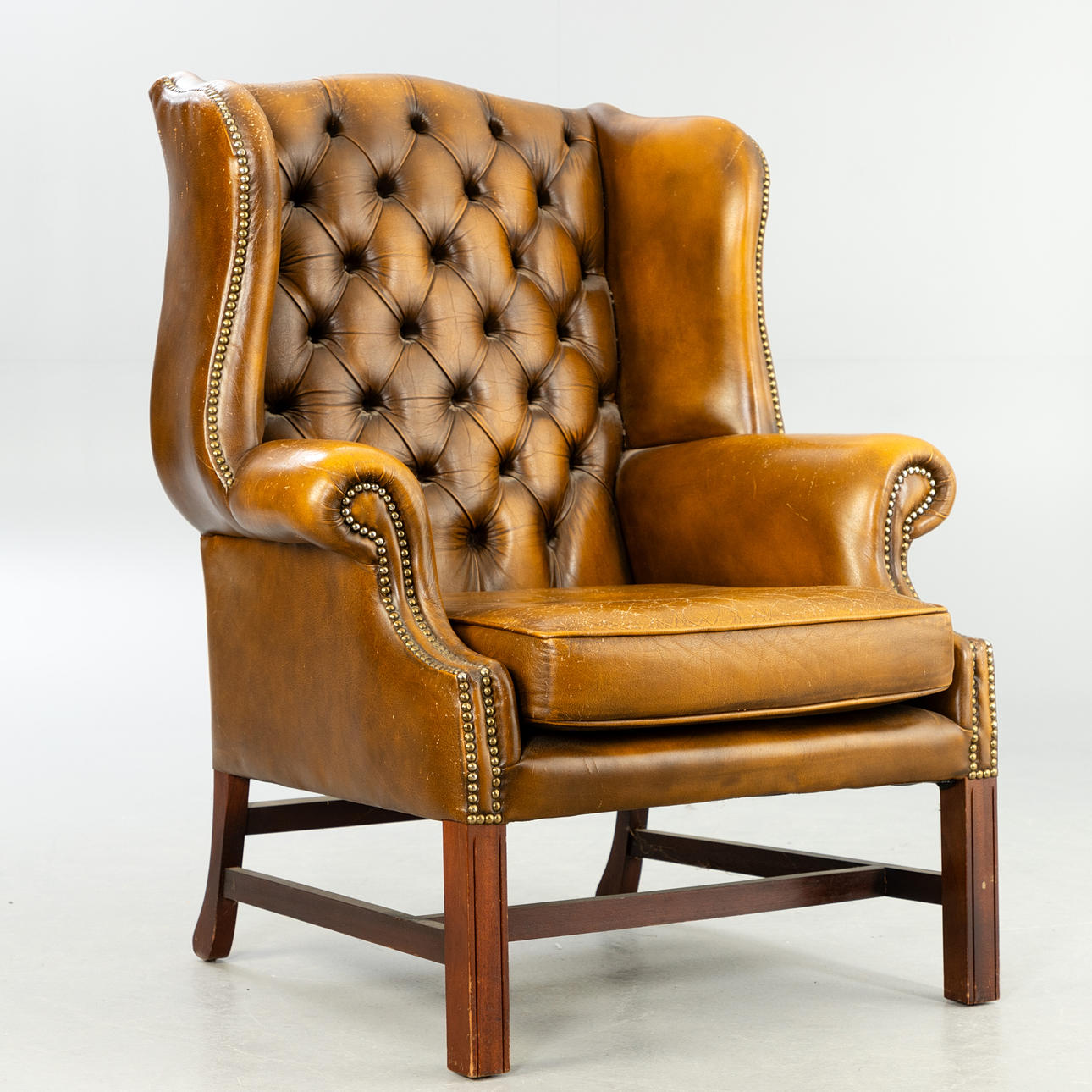 Chesterfield ear chair.