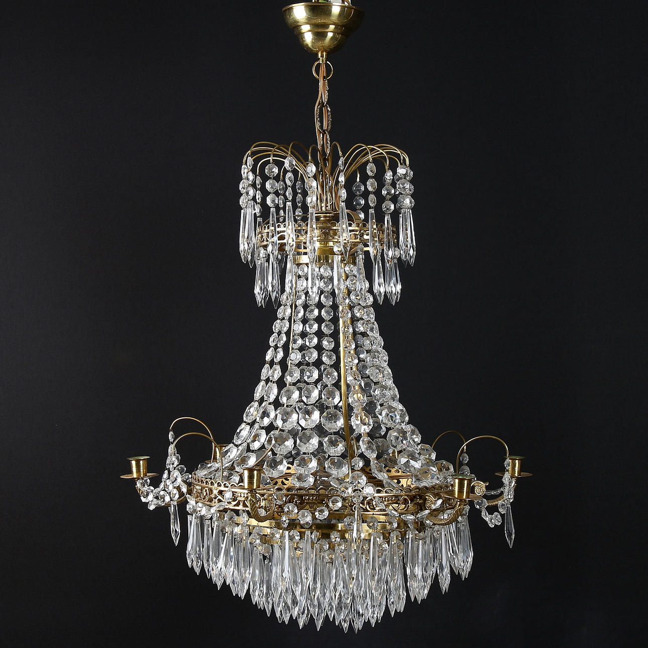 LJUSKRONA, Gustaviansk stil, 1900-talets början.