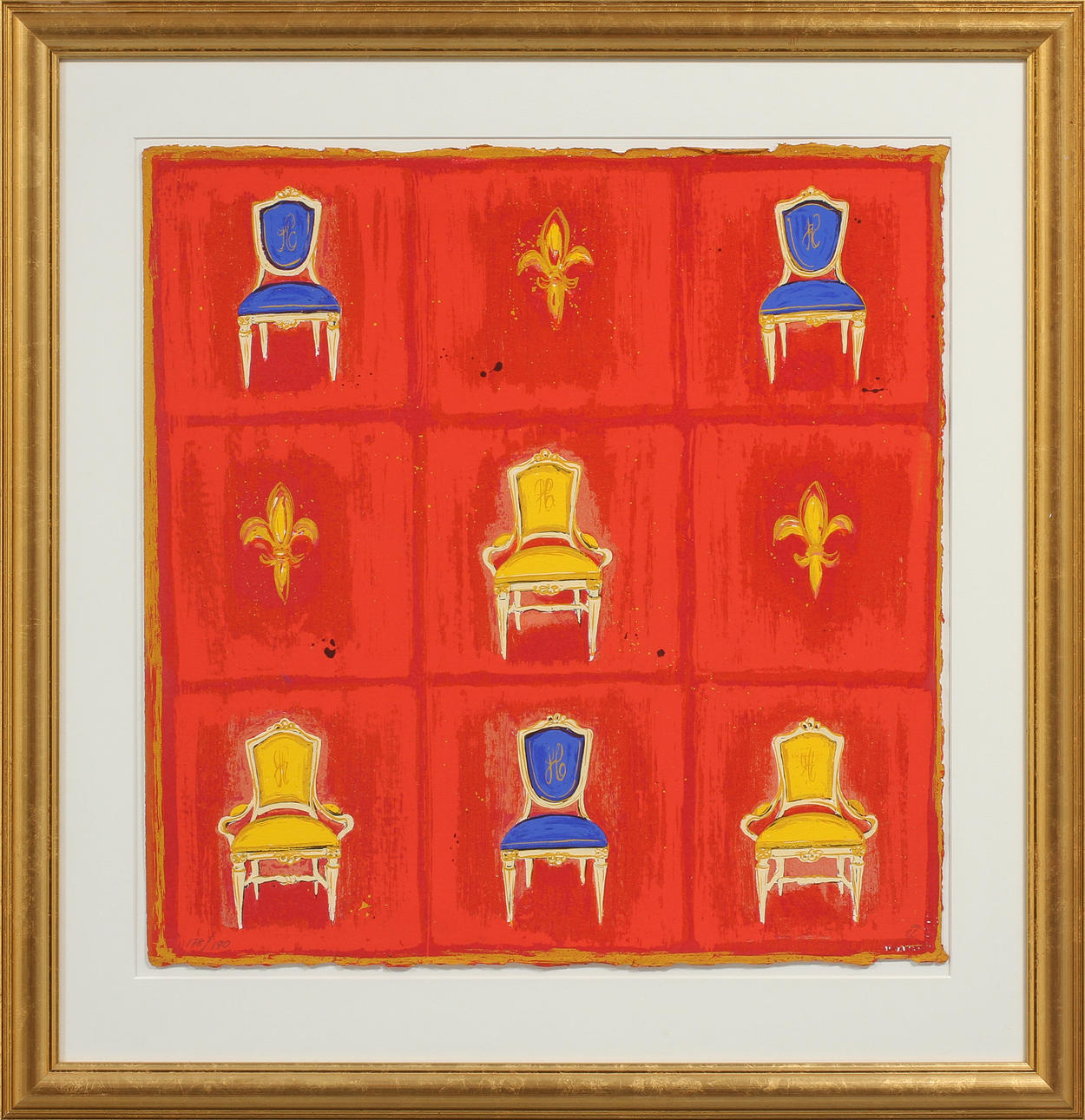 INGBRITT INGER LAGERBERG. Färglitografi, signerad och numrerad 178/190.