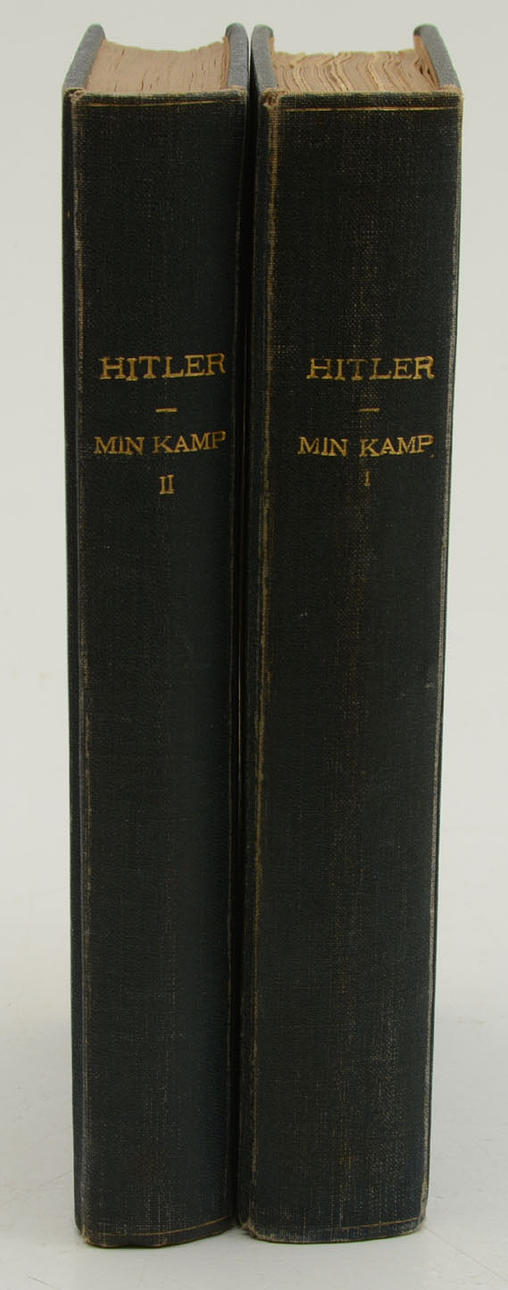 Min Kamp I-II av Adolf Hitler.