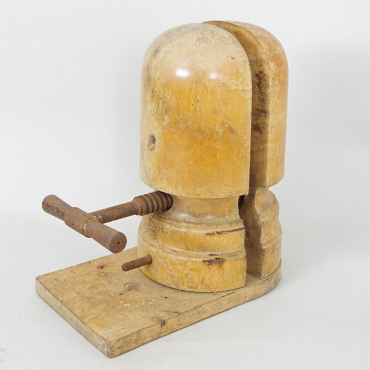 HATTSTOCK, trä/metall, tidigt 1900-tal.