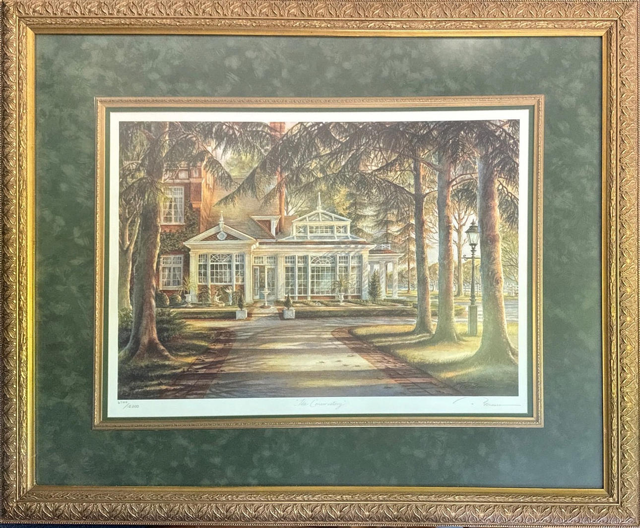 TRISHA ROMANCE. 'THE CONSERVATORY' LIMITED EDITION PRINT.