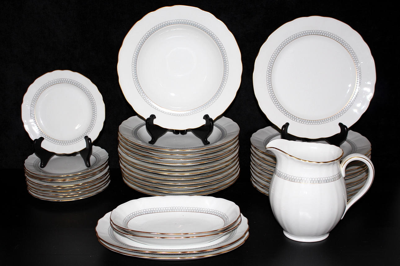 SERVIS, 38 delar, porslin, Rörstrand.