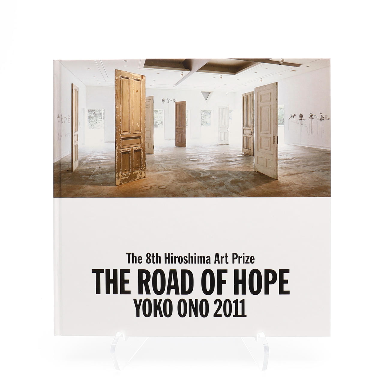 “YOKO ONO'S UNIQUE RECORDING OF “HIROSHIMA SKY IS ALWAYS BLUE” WITH PAUL MCCARTNEY IN THE BOOK “THE ROAD OF HOPE” - A COMPACT DISC WITH A UNIQUE RECORDING OF HIROSHIMA SKY IS ALWAYS BLUE.