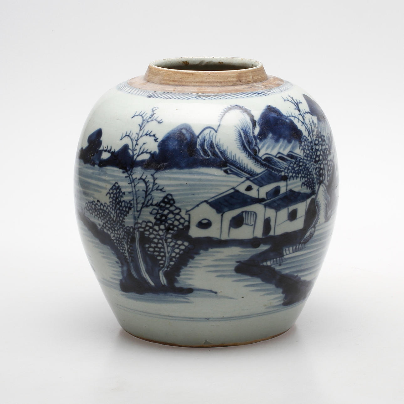 BOJAN, porslin, Kina, 1700/1800-tal, dekor i underglasyrblått.