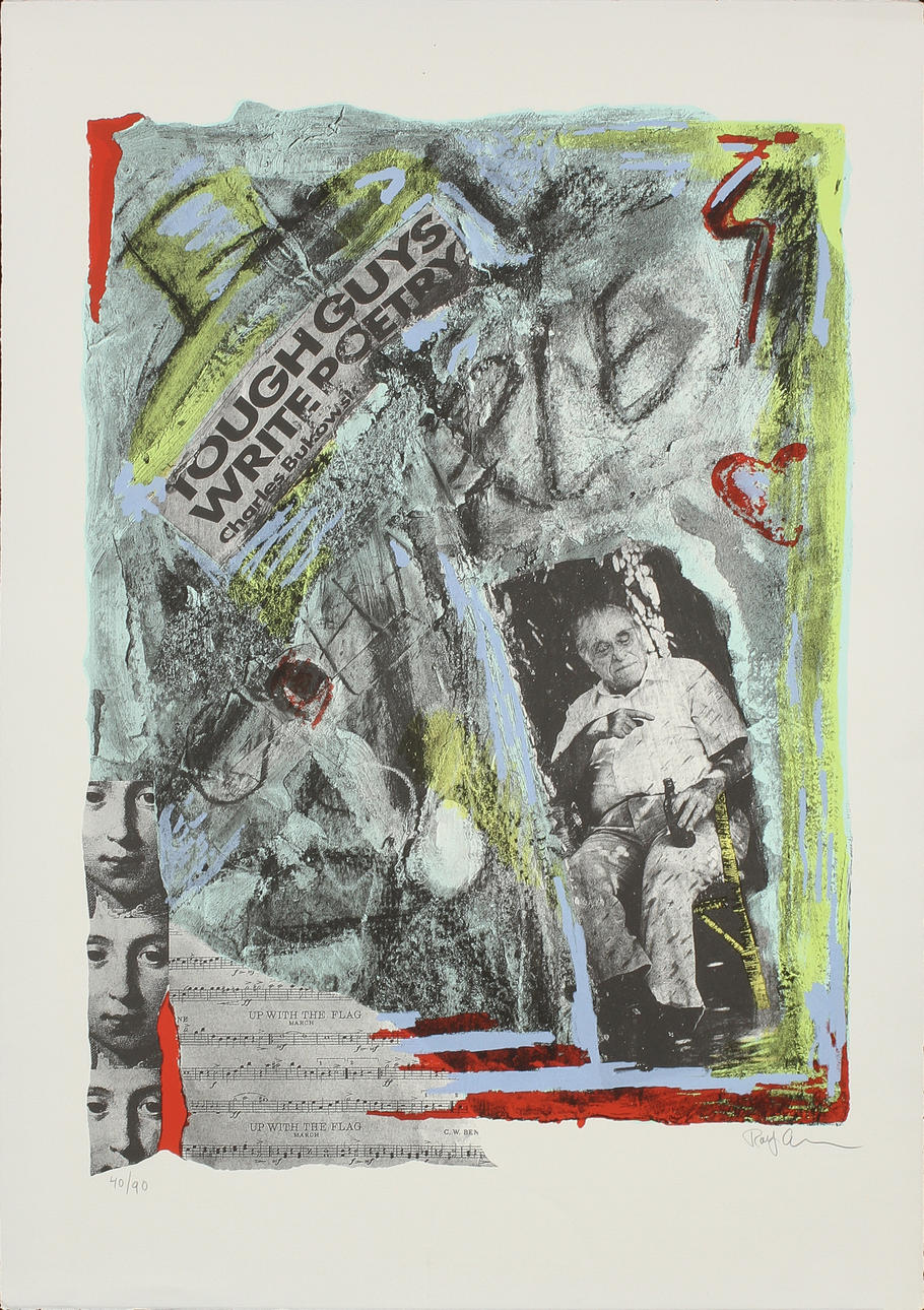 ROLF ANDERSSON. Komposition, litografi, sign o numr 40/90.