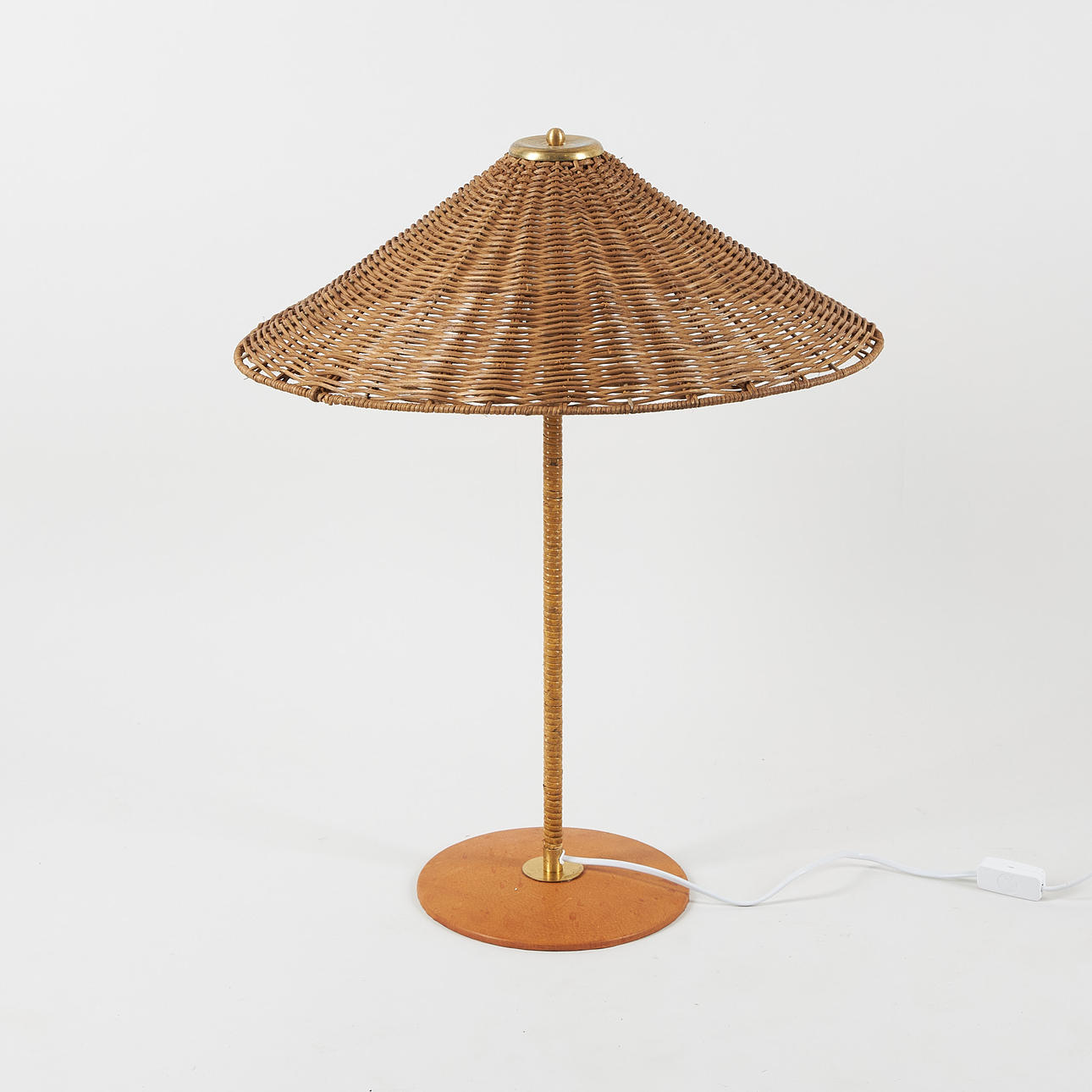 Eine Tischlampe der 1950er/60er Jahre.