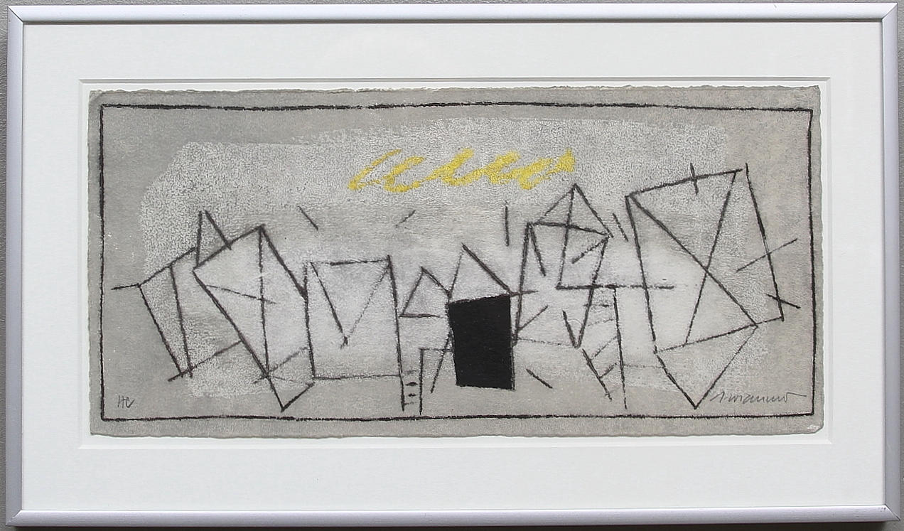 JAMES COIGNARD. Litografi. HC. Signerad.