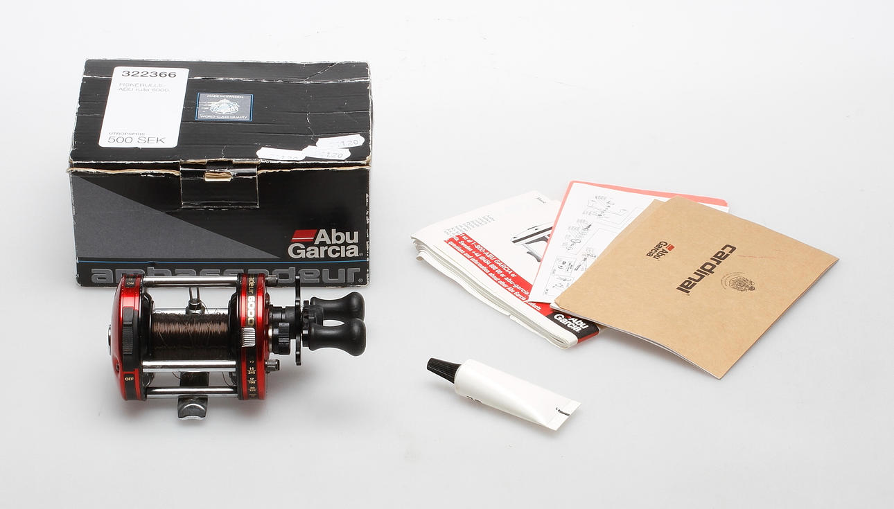 FISKERULLE, ABU rulle 6000.