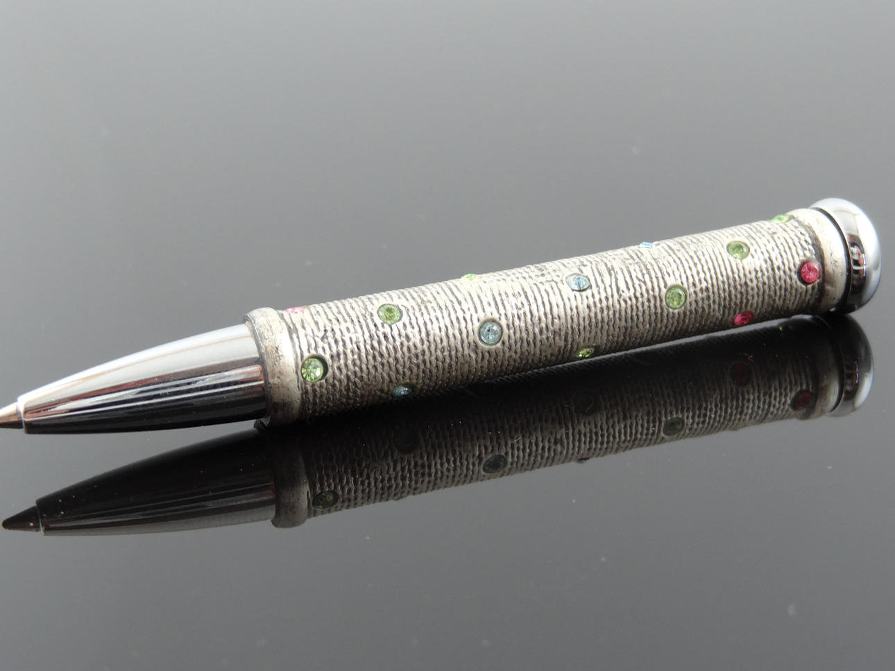 KVINNORS SILVER Handväska Pen.