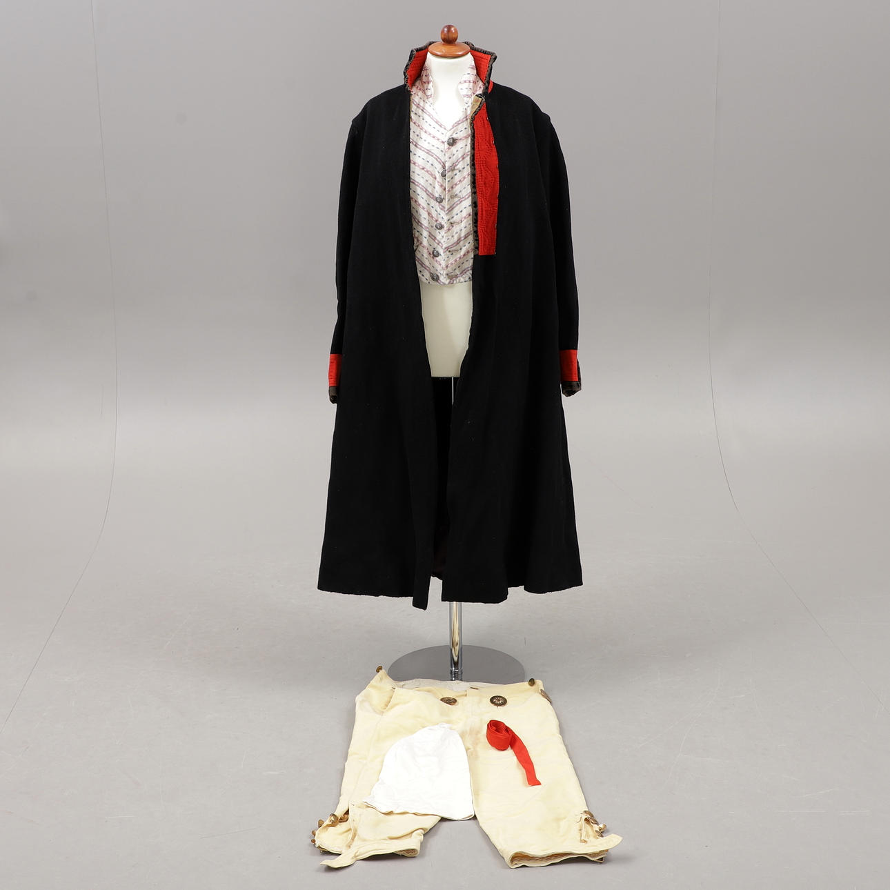 FOLKDRÄKT, 5 delar, herr, Skåne.