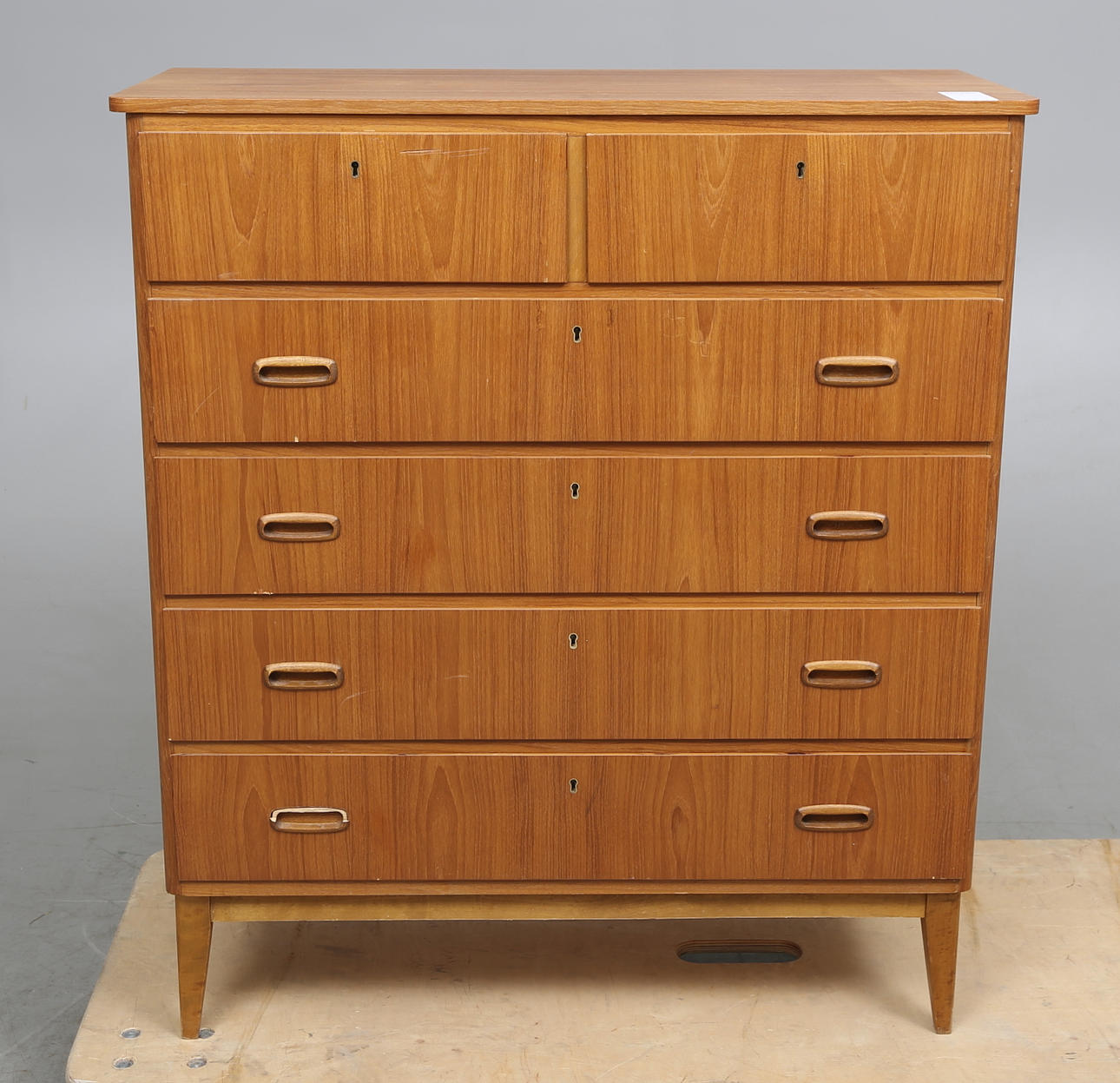 BYRÅ, teak, 1960-tal.