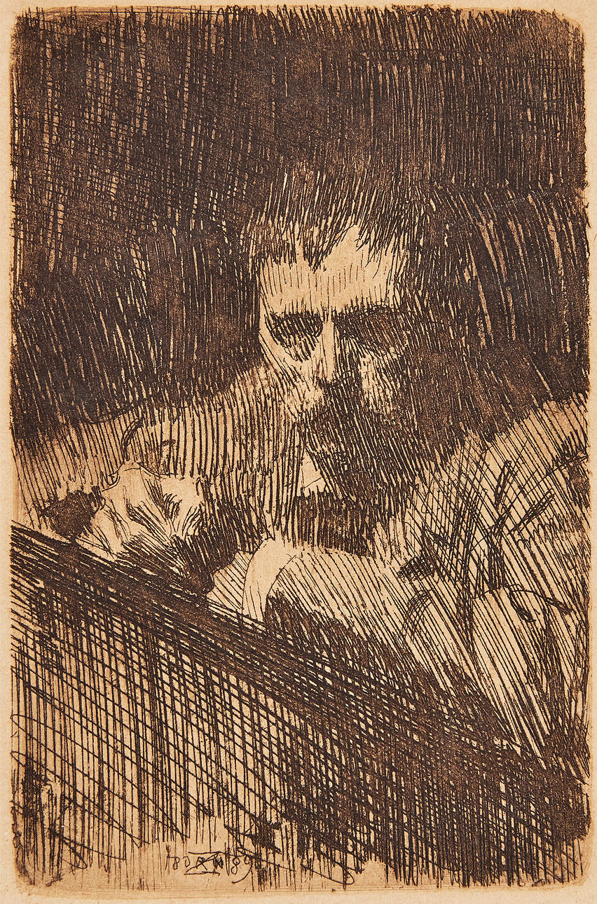 ANDERS ZORN. „Ein Maler-Radierer“.