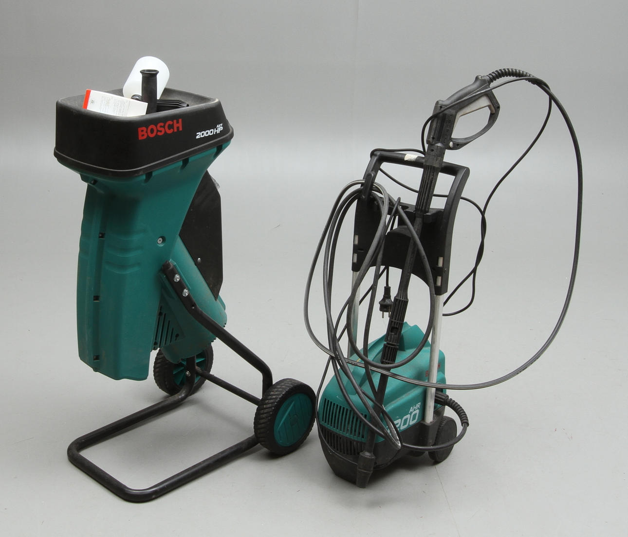 FLISMASKIN och HÖGTRYCKSTVÄTT, Bosch.