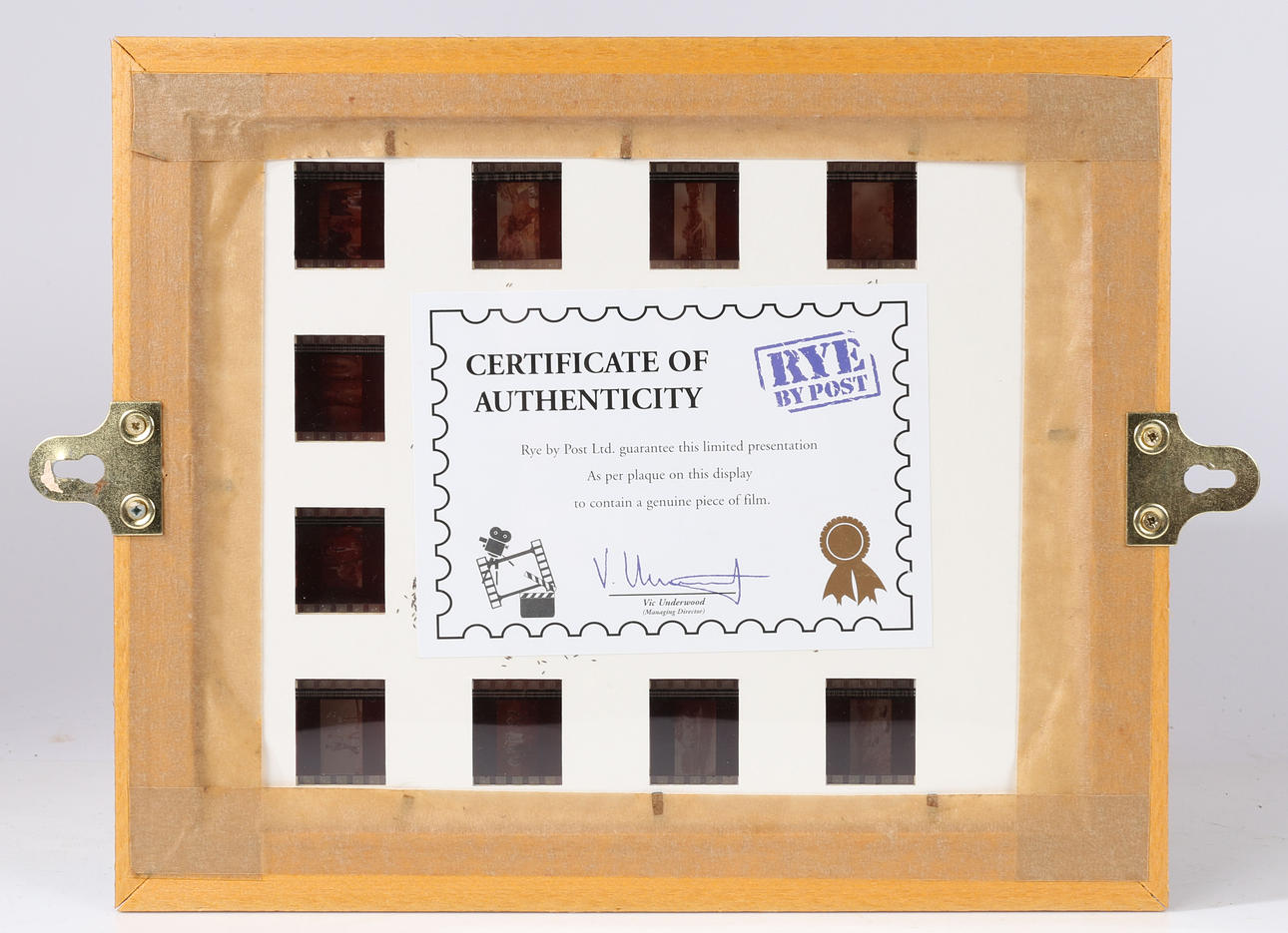 A COLLECTION OF SIX FRAMED ELVIS PRESLEY FILM CELLS. Miscellaneous
