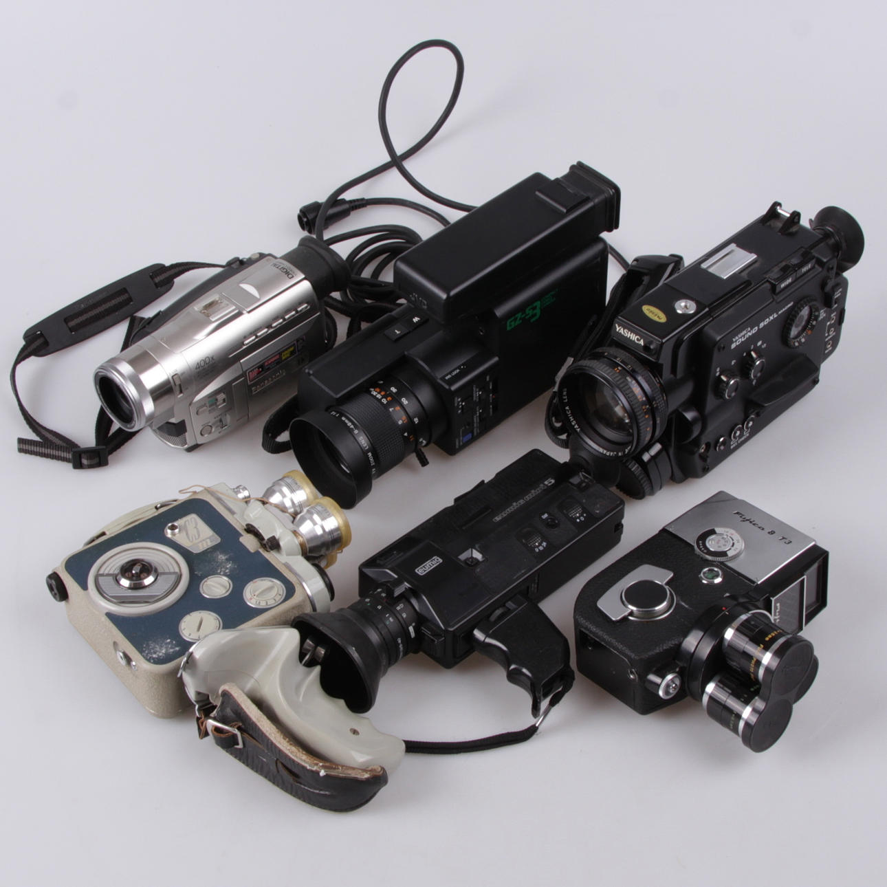 FILMKAMEROR, 6 st. 1900-tal.