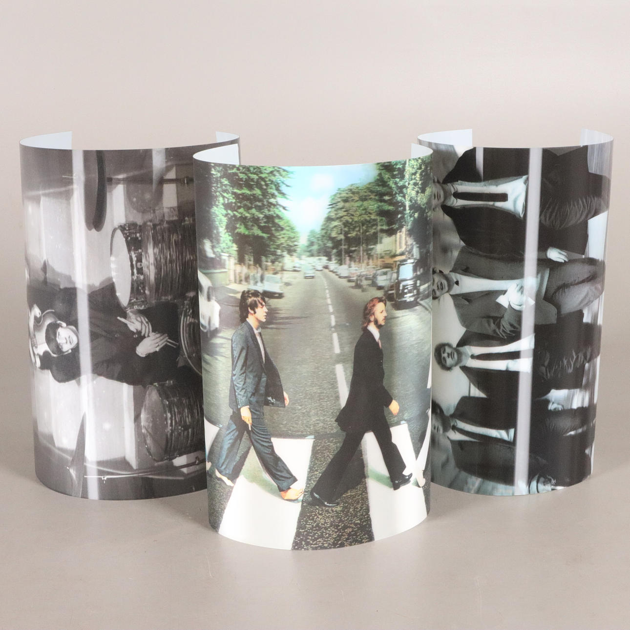 3D PLAKAT 3 stykker The Beatles.