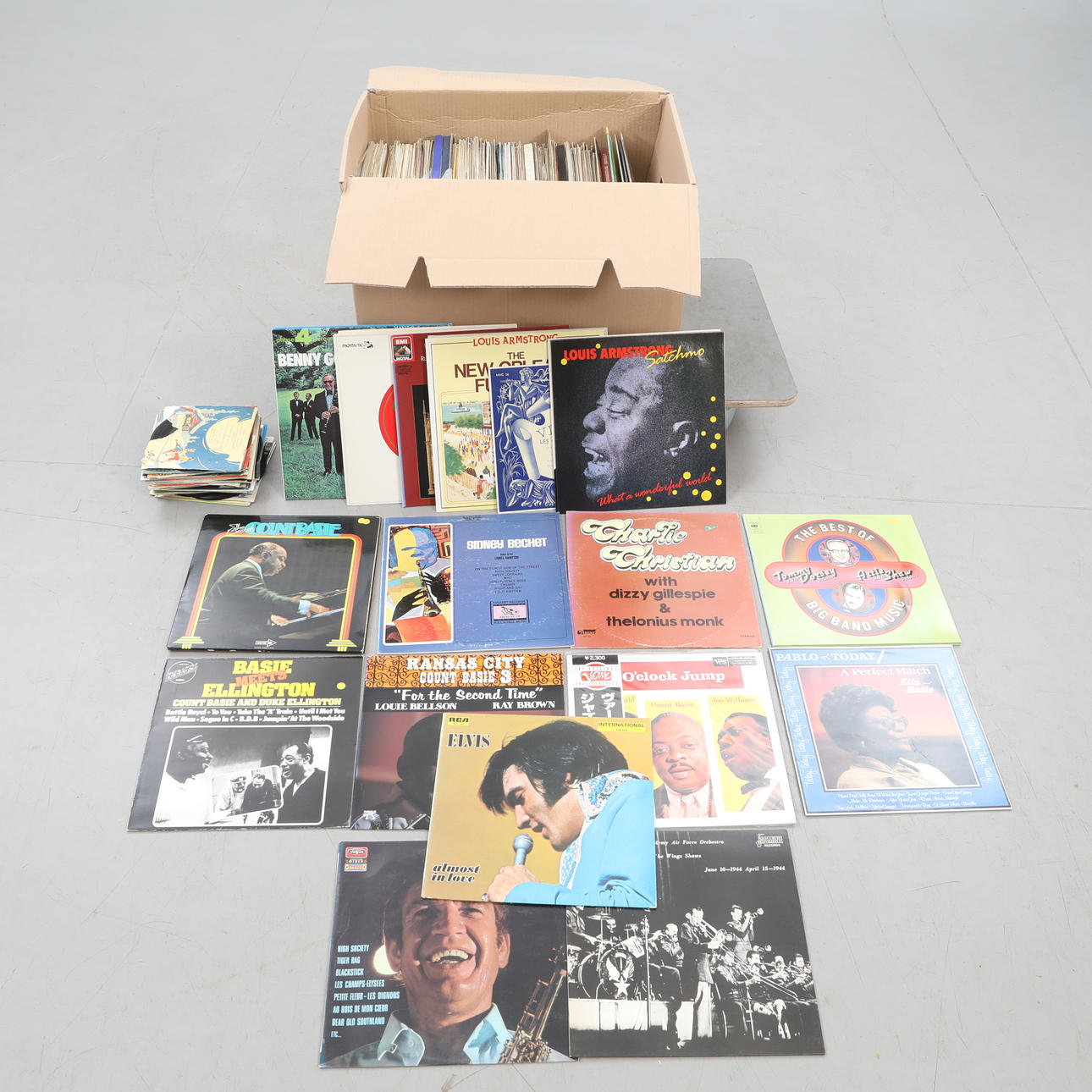 LP RECORDS CA 170 and about 25 singles.