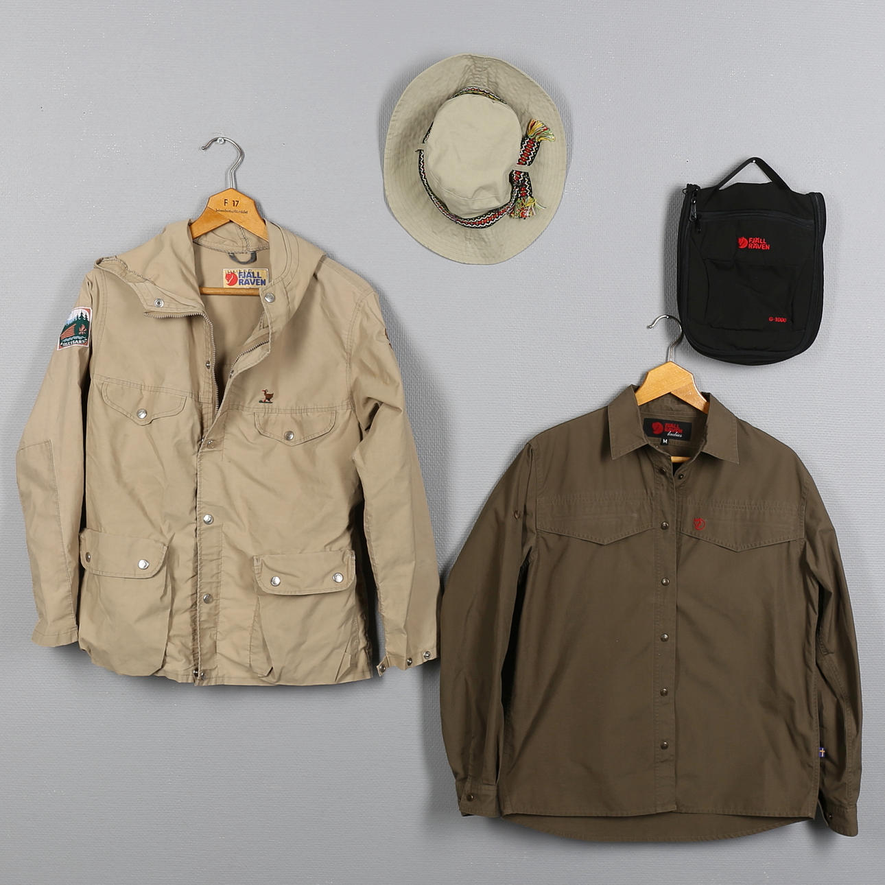 PARTI KLÄDER, 4 delar, Fjällräven.