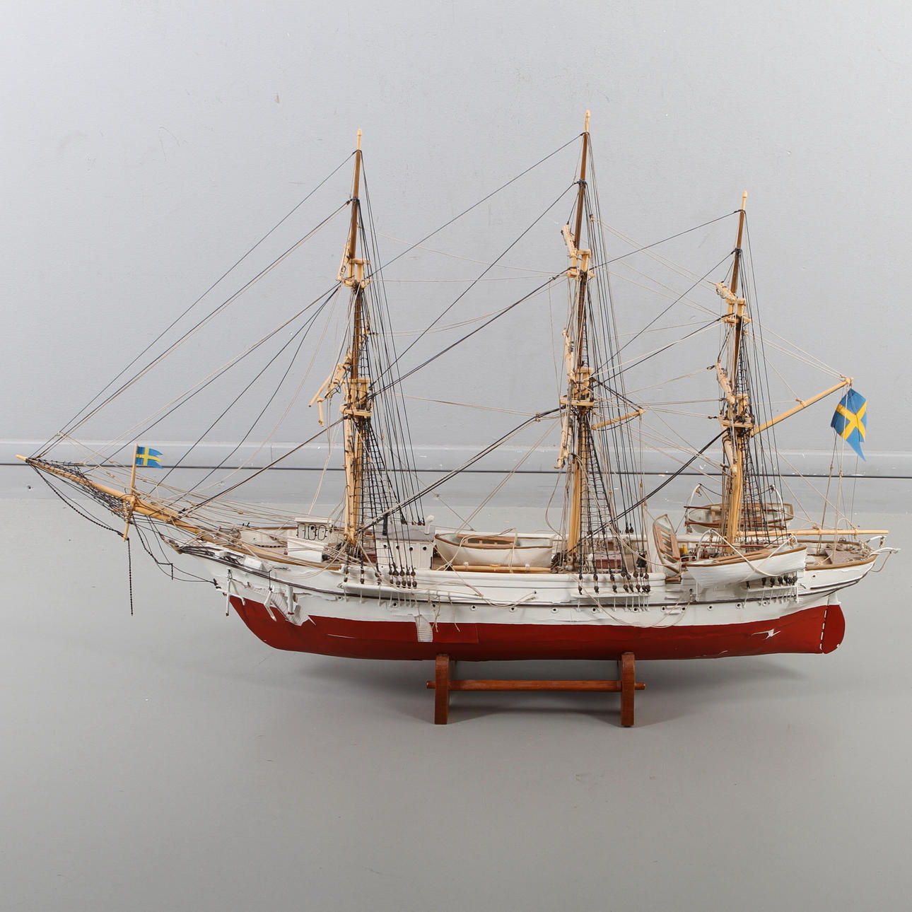 BÅTMODELL, 1900-tal.