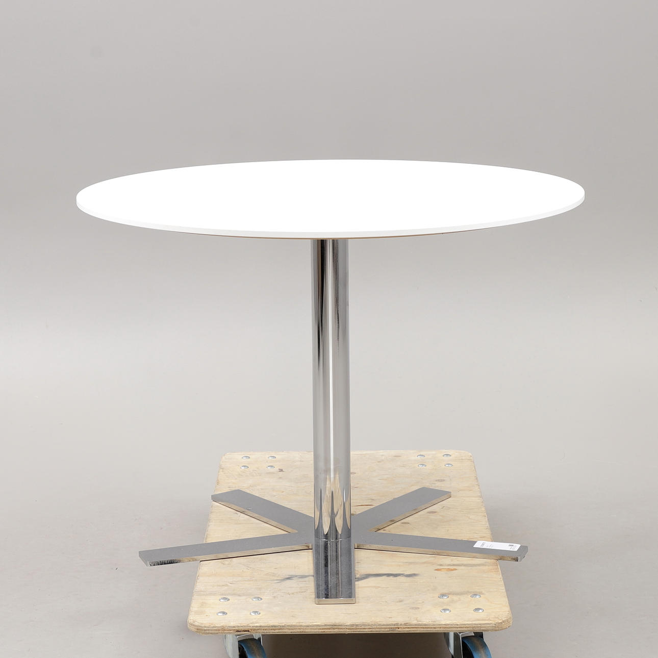 PÖYTÄ, laminaatti/kromi, 2000-luku.