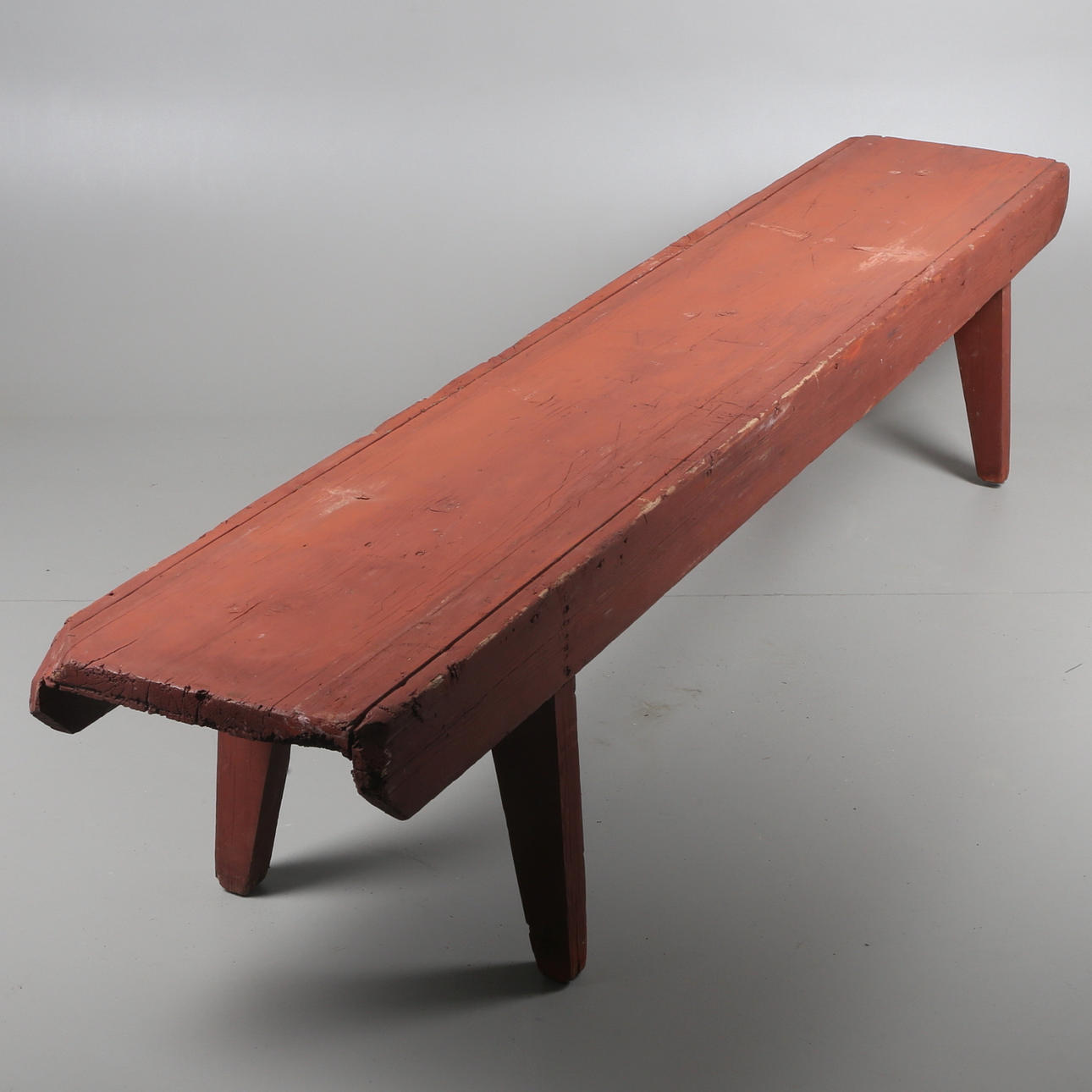 BÄNK, trä, allmoge, 1800-tal.