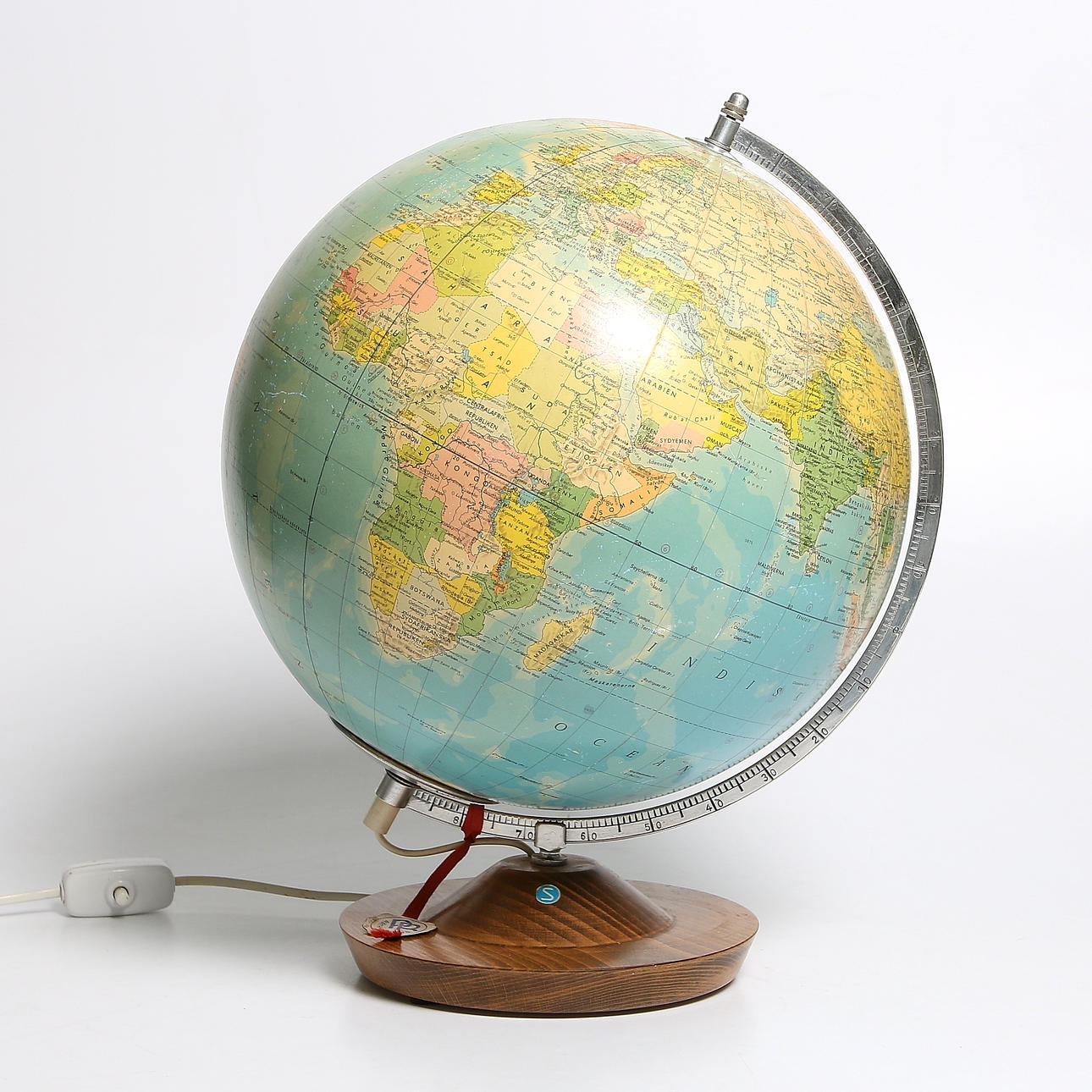 JORDGLOB, Räths politiska, Tyskland. 1900-tal.