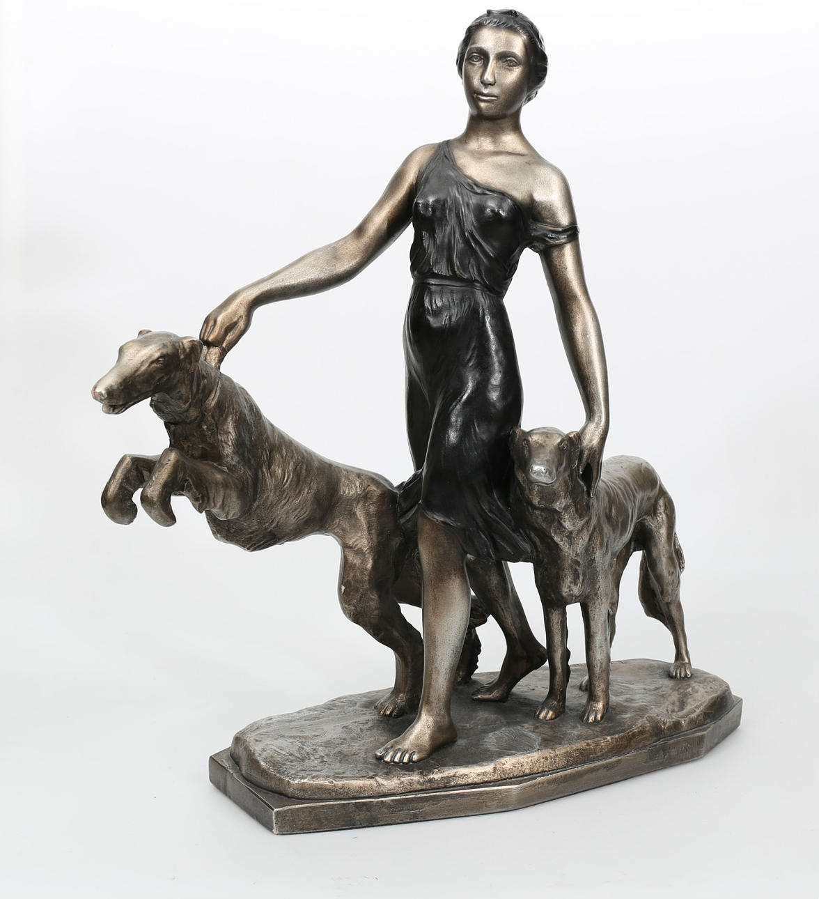 SKULPTUR, gips,"Diana", Austin Productions, Kanada, 1983.