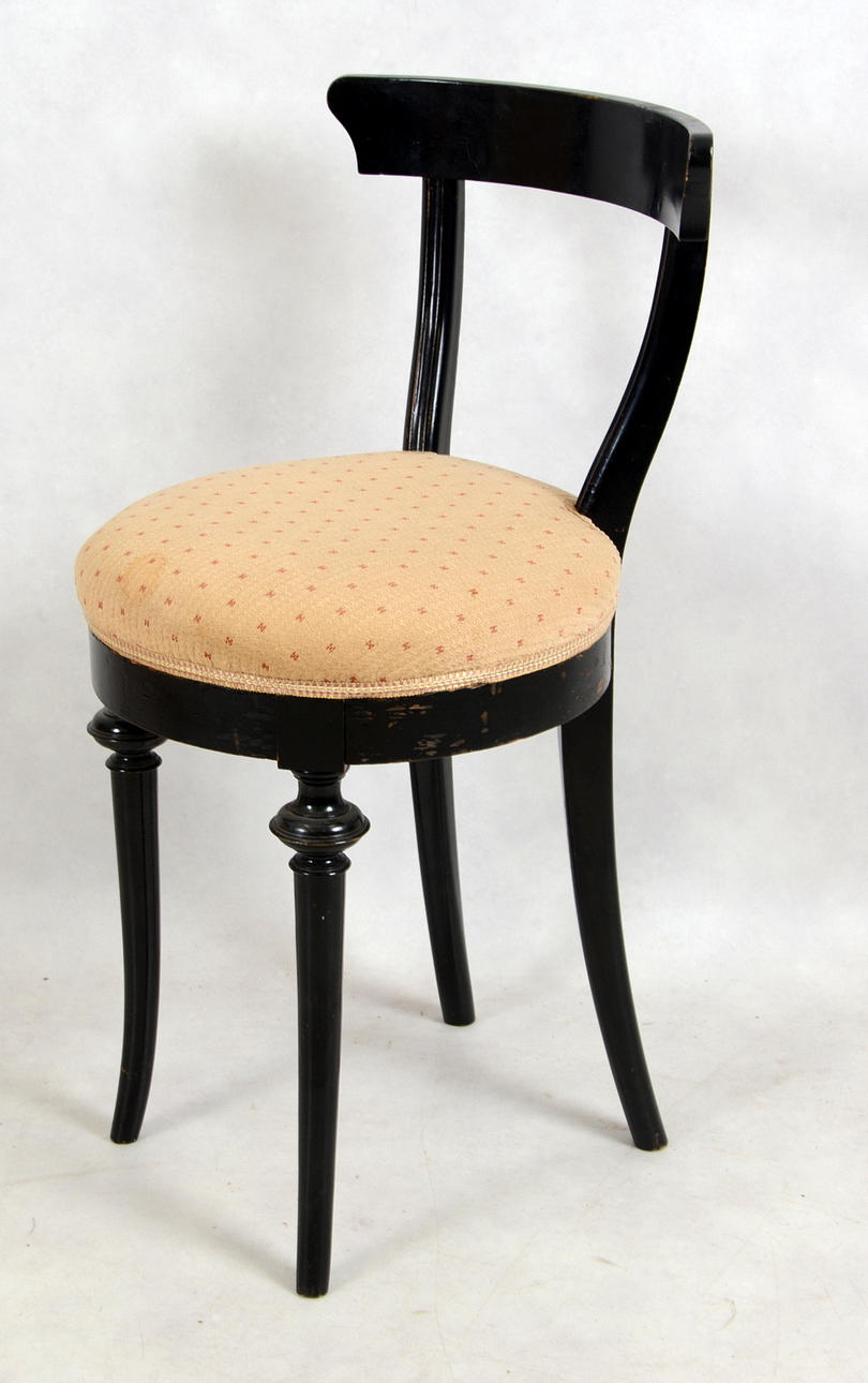 PUDERSTOL, 18/1900-tal.