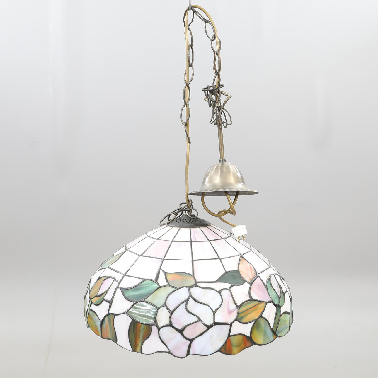 DECKENLAMPE, Tiffany-Stil, markiert Globen ab.