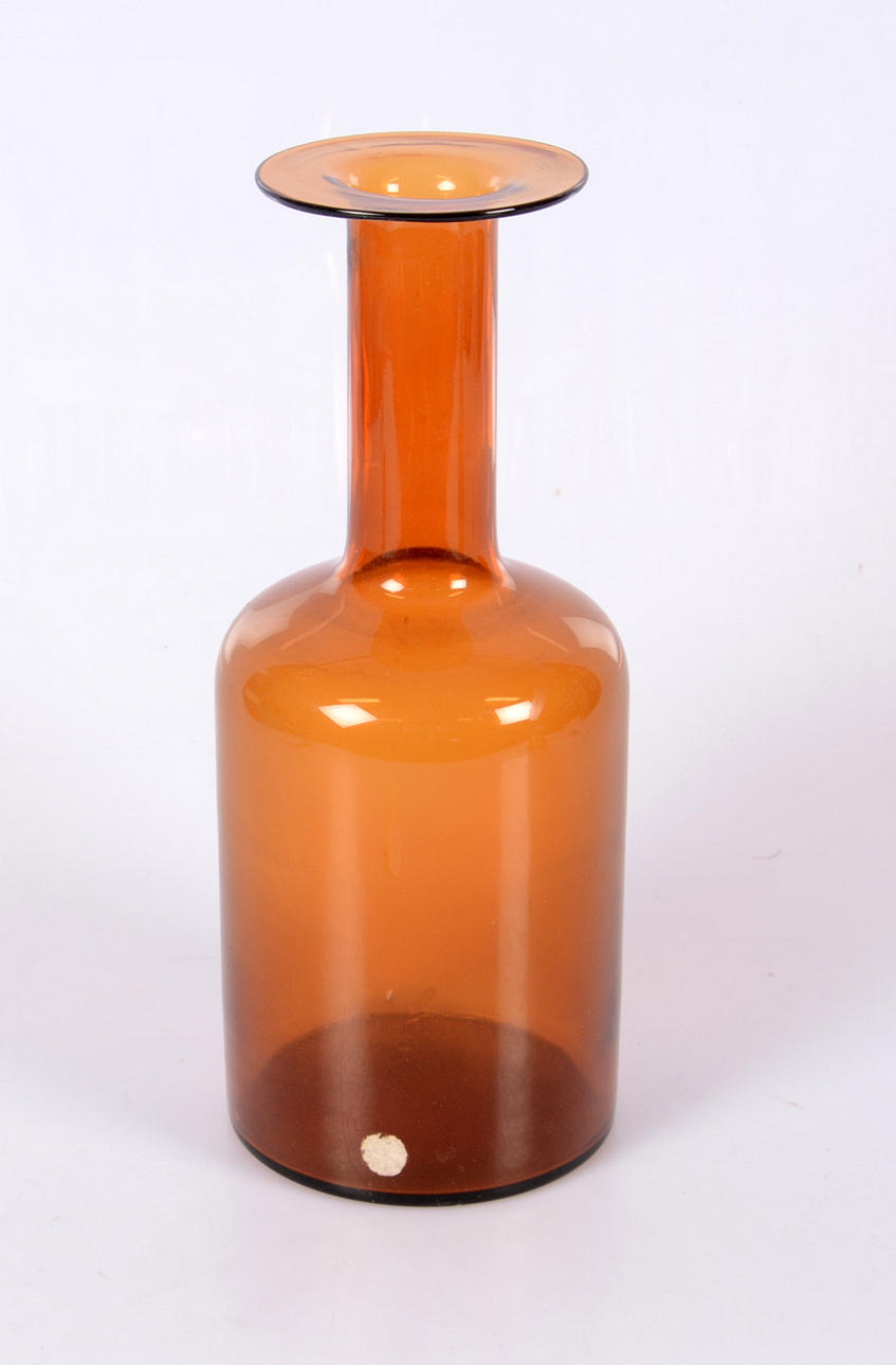 VAS, glas, Otto Brauer, Holmegaard, 1900-tal.