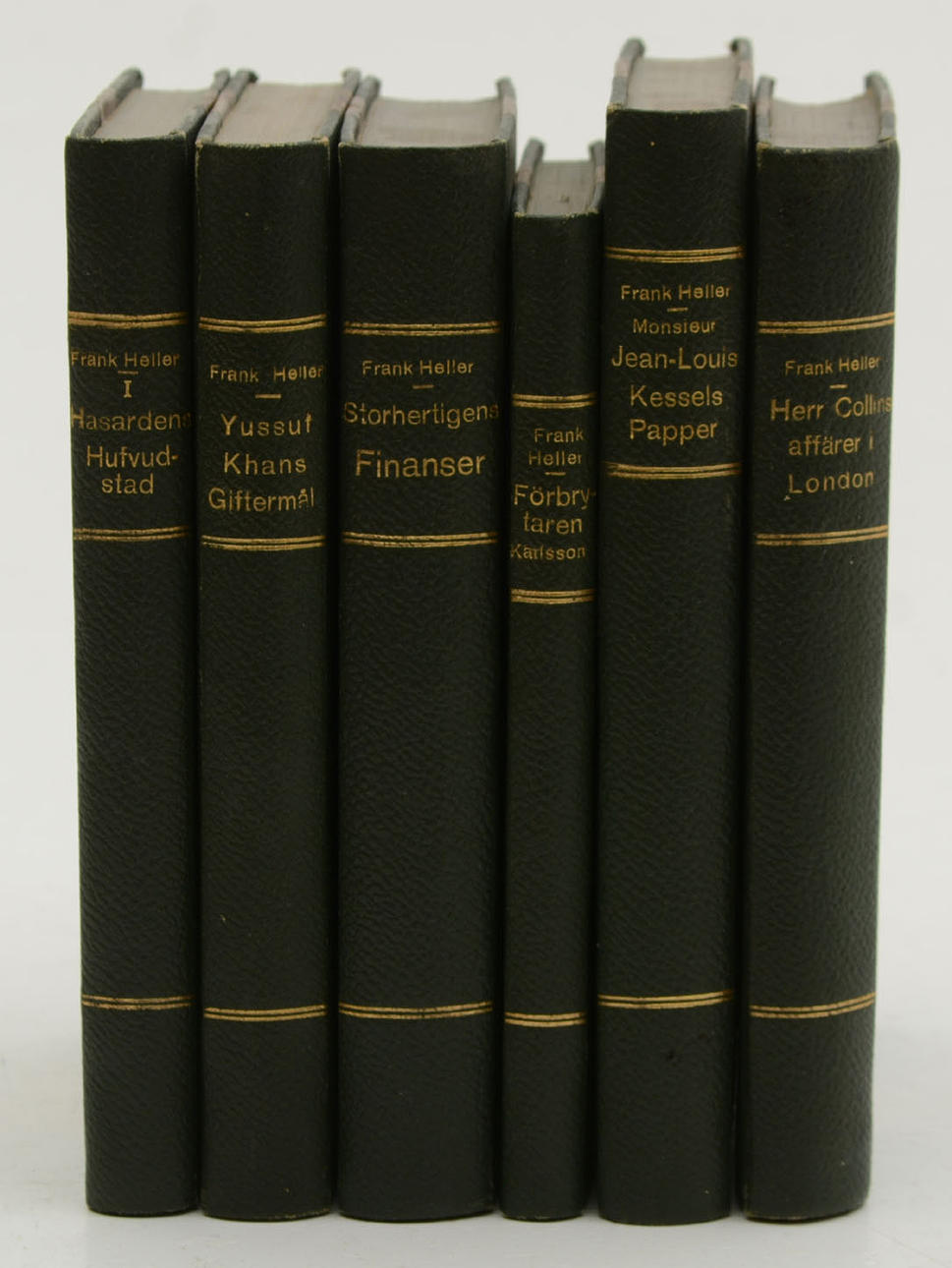 Frank Heller, 6 volumes.
