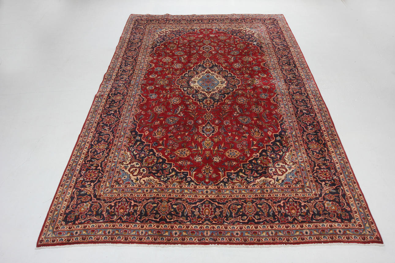 TÆPPE, Persisk Kashan, 380 x 250 cm.