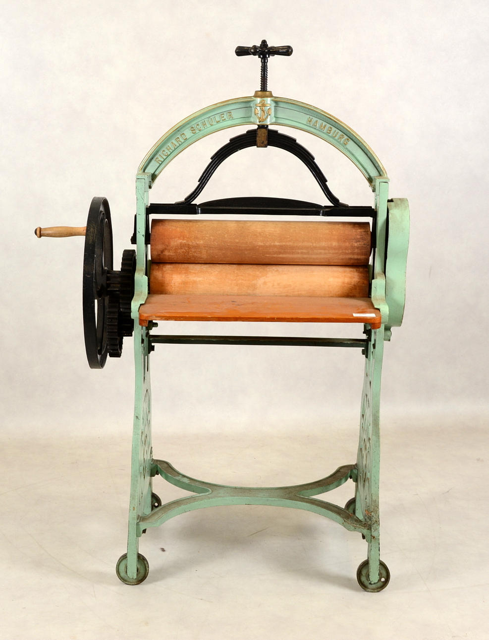 MANGEL, handdriven, Richard Schüler, Hamburg.