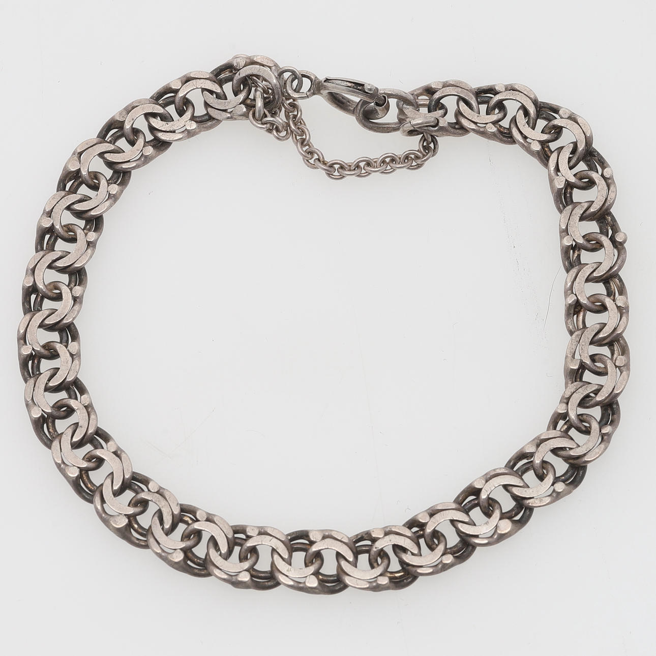 BRACELET, bismarck, silver.