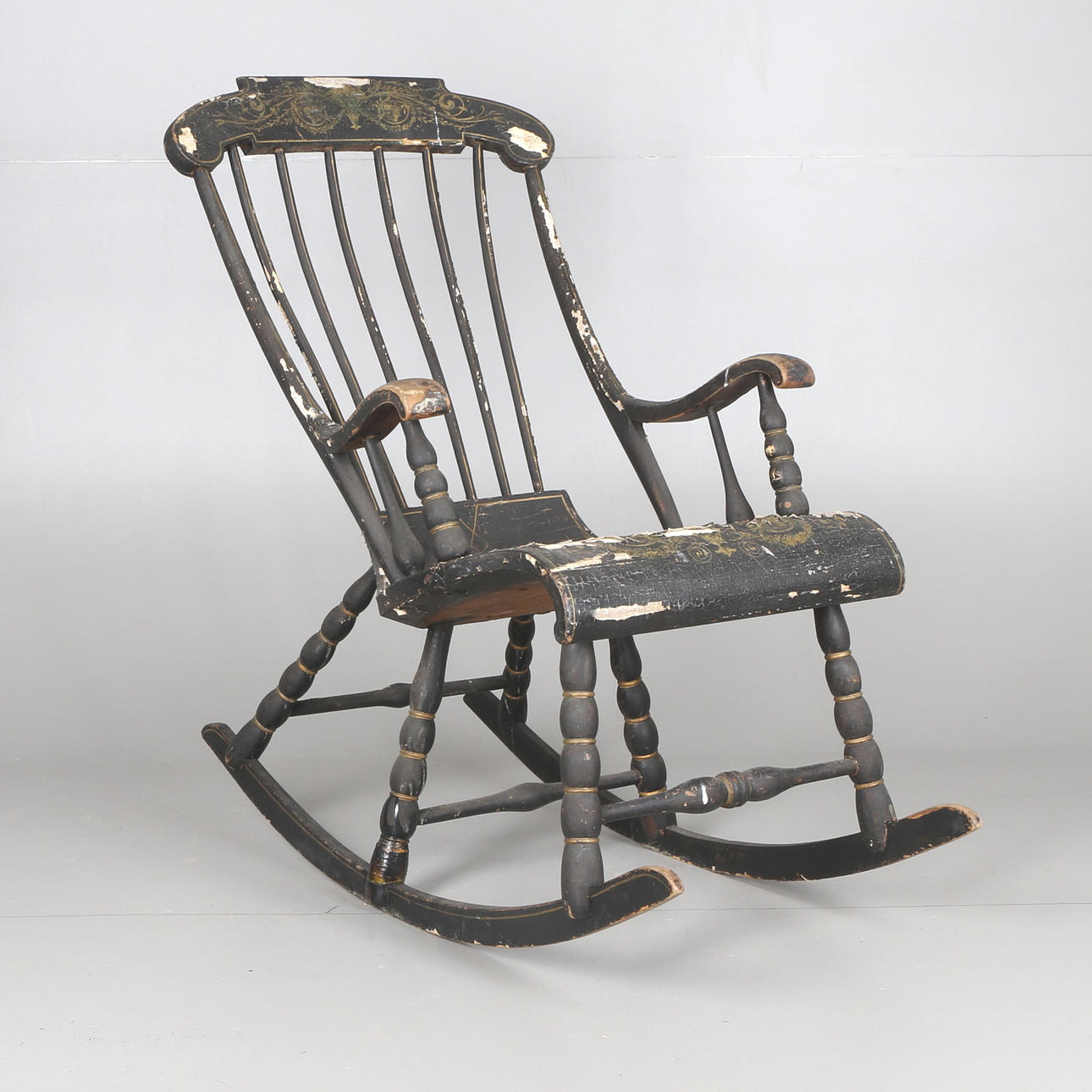 GUNGSTOL, trä, 1900-talets första hälft.