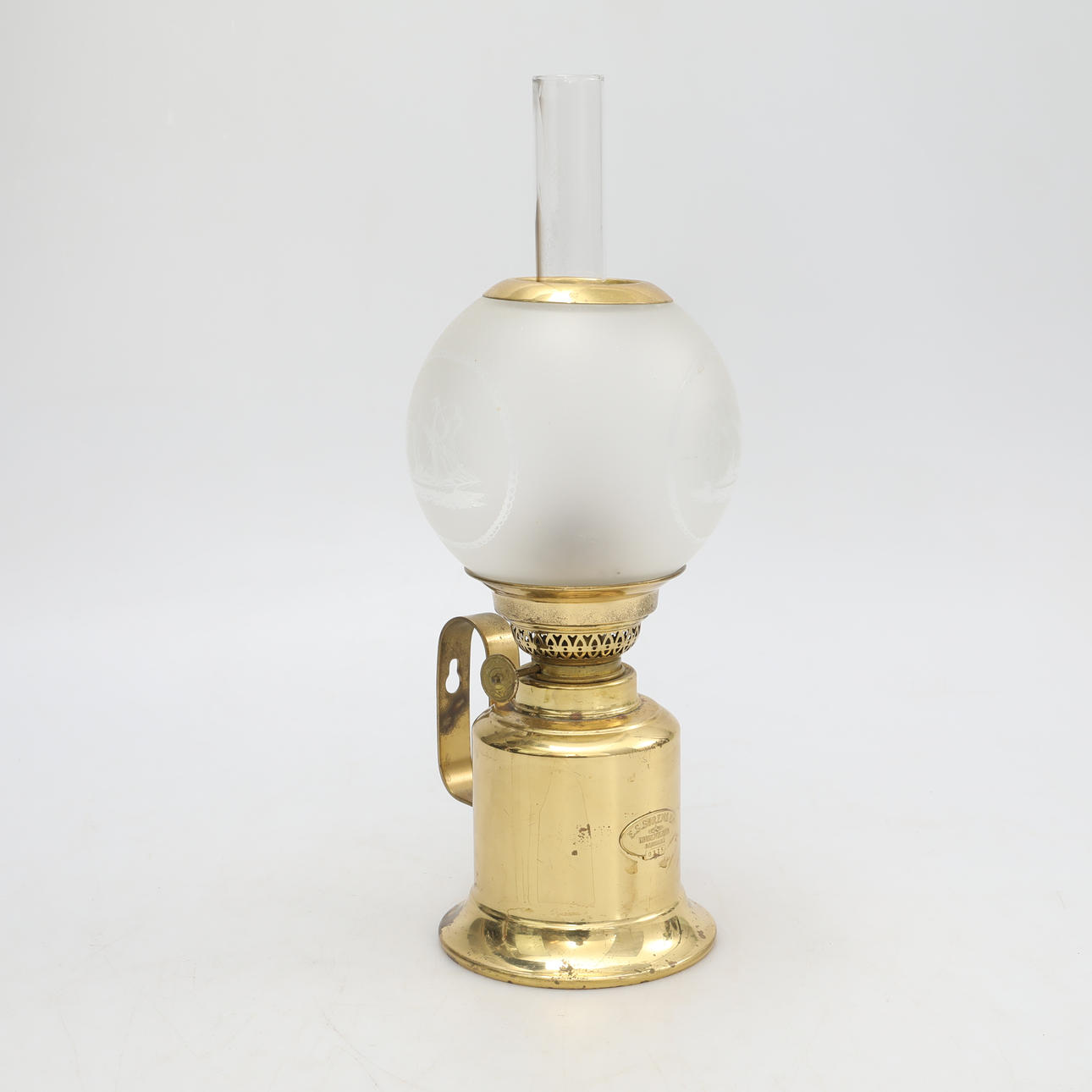 TABLE FOTOGEN LAMP, marked E.S.Sörensen Denmark.