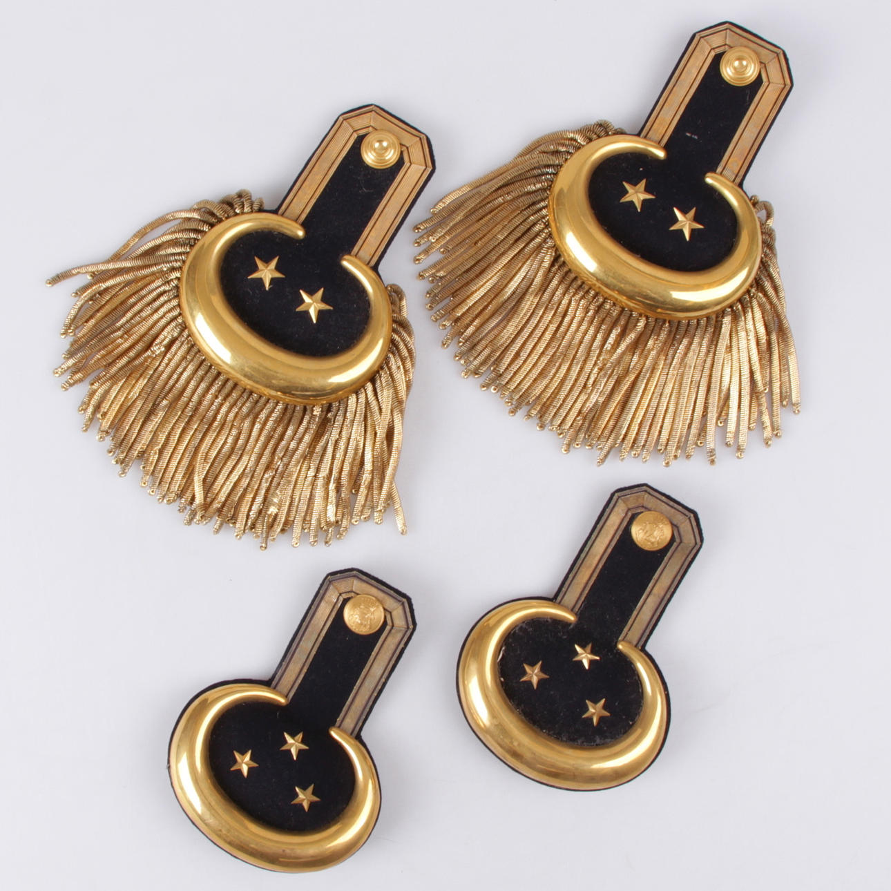 EPÅLETTER, två par, m/1860, Sverige.