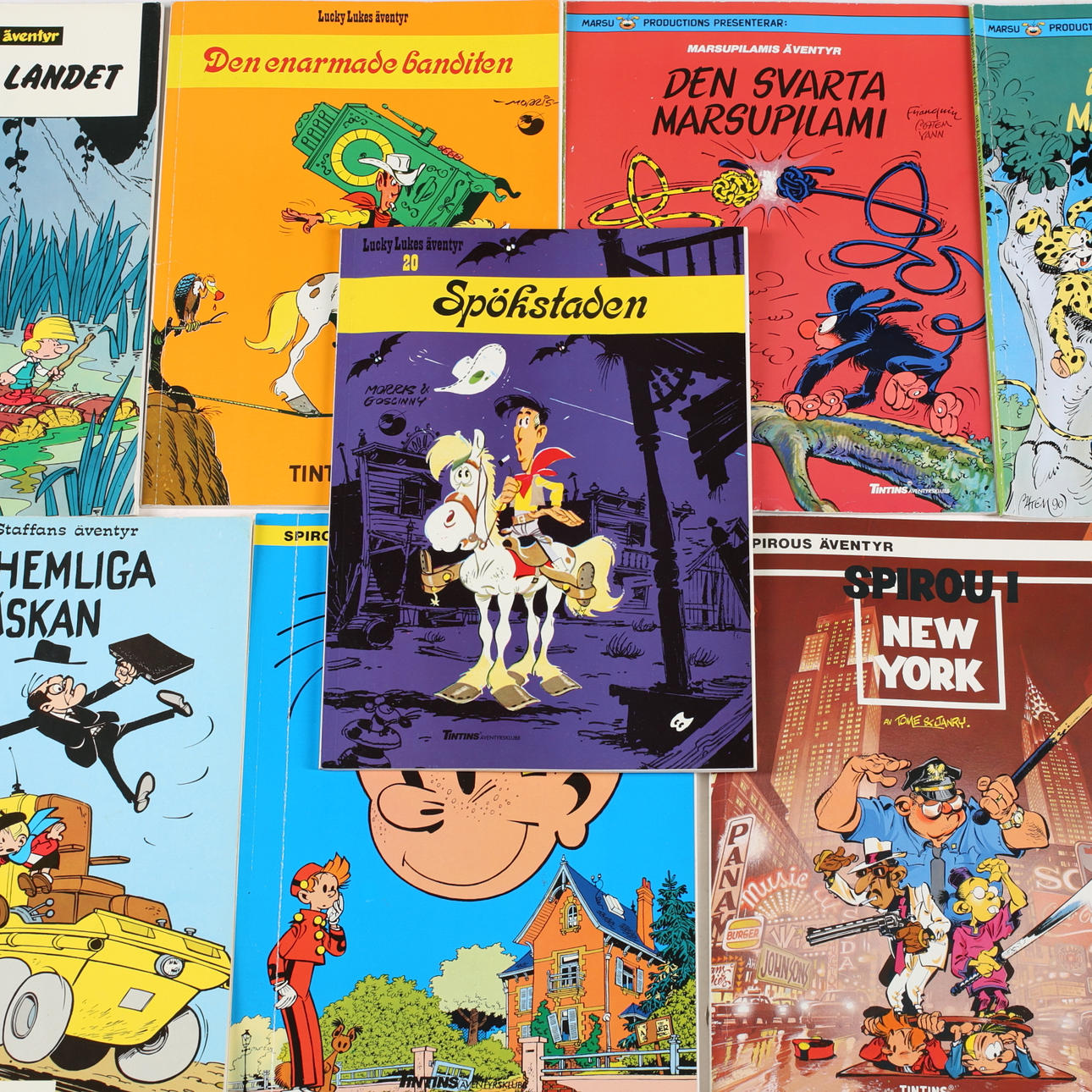 ドイツ語　コミック　18冊　Comics in German, Lucky Luke Asterix Tim Spirou Fantasio Amazon.com: Asterix in German: Obelix Auf Kreuzfahrt (German