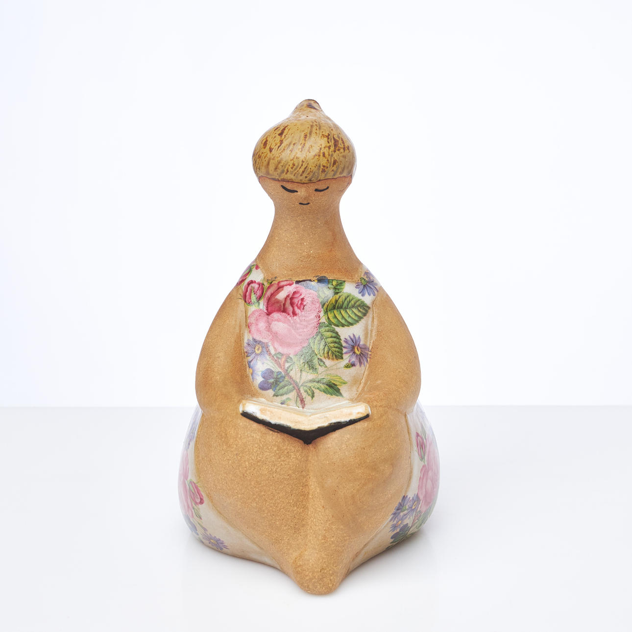 LISA LARSON. A “Charlotta”, chrome print, stoneware, from “The ABC