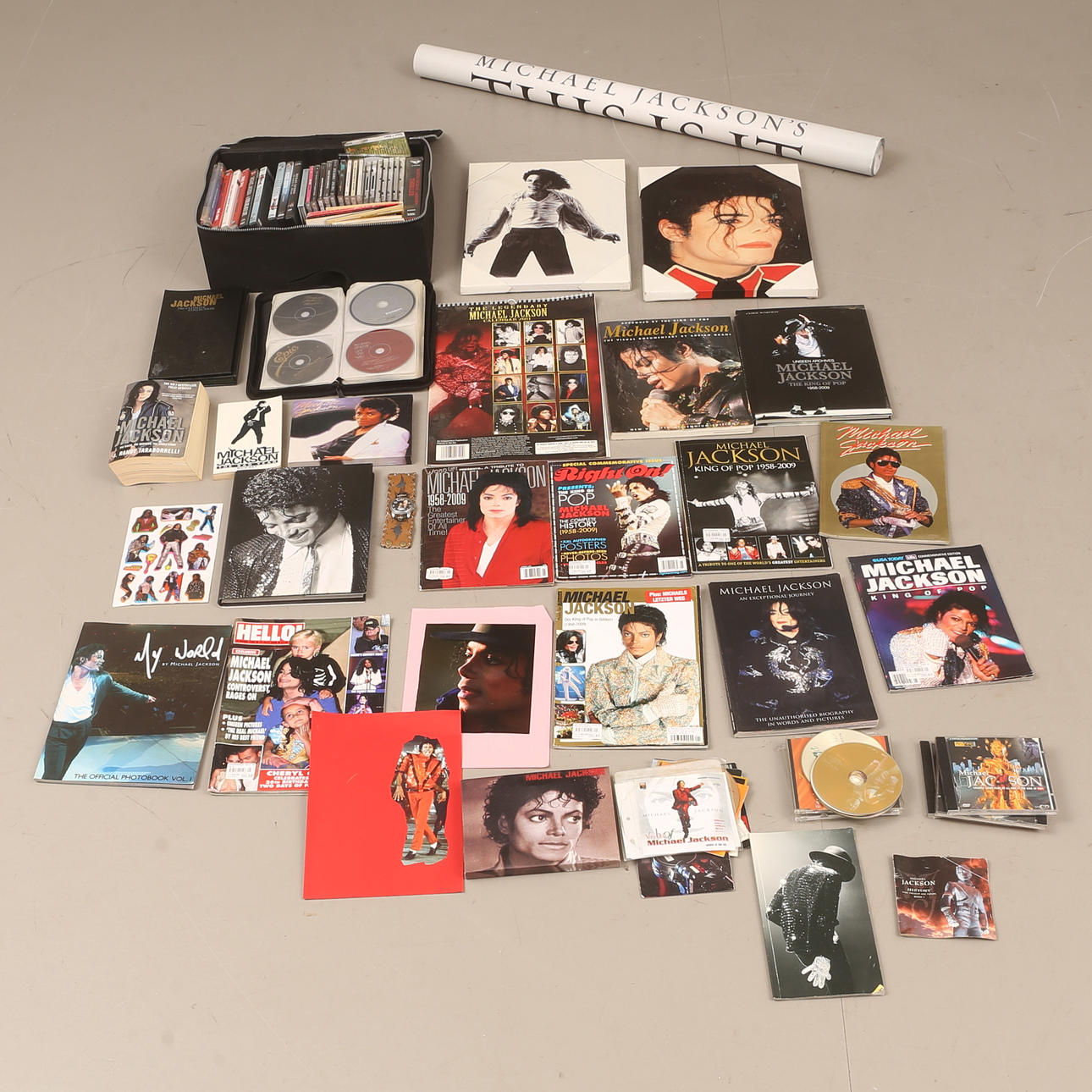 COLLECTIBLES, Michael Jackson.