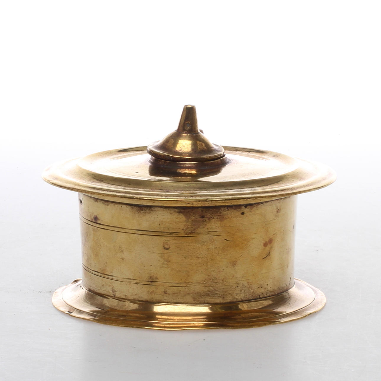 BLÄCKHORN, mässing, barock, 16/1700-tal.