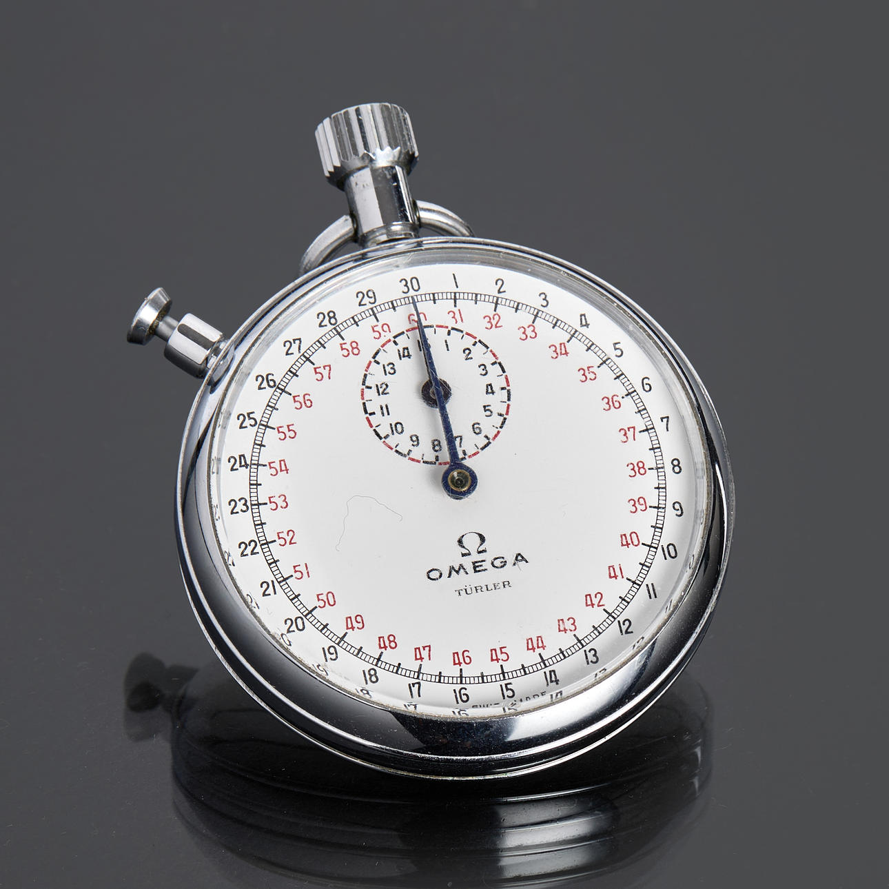 OMEGA, Stopwatch, Types, Swiss Made. steel/plexiglass.