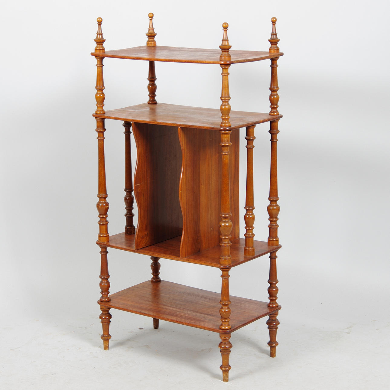 HYLLA, mahogny, 1800/1900-tal.