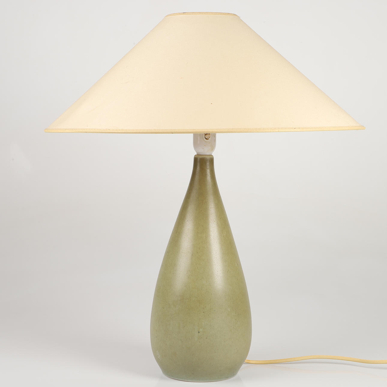 PER LINNEMANN-SCHMIDT. Table lamp, glazed stoneware, Palshus, Denmark, signed.