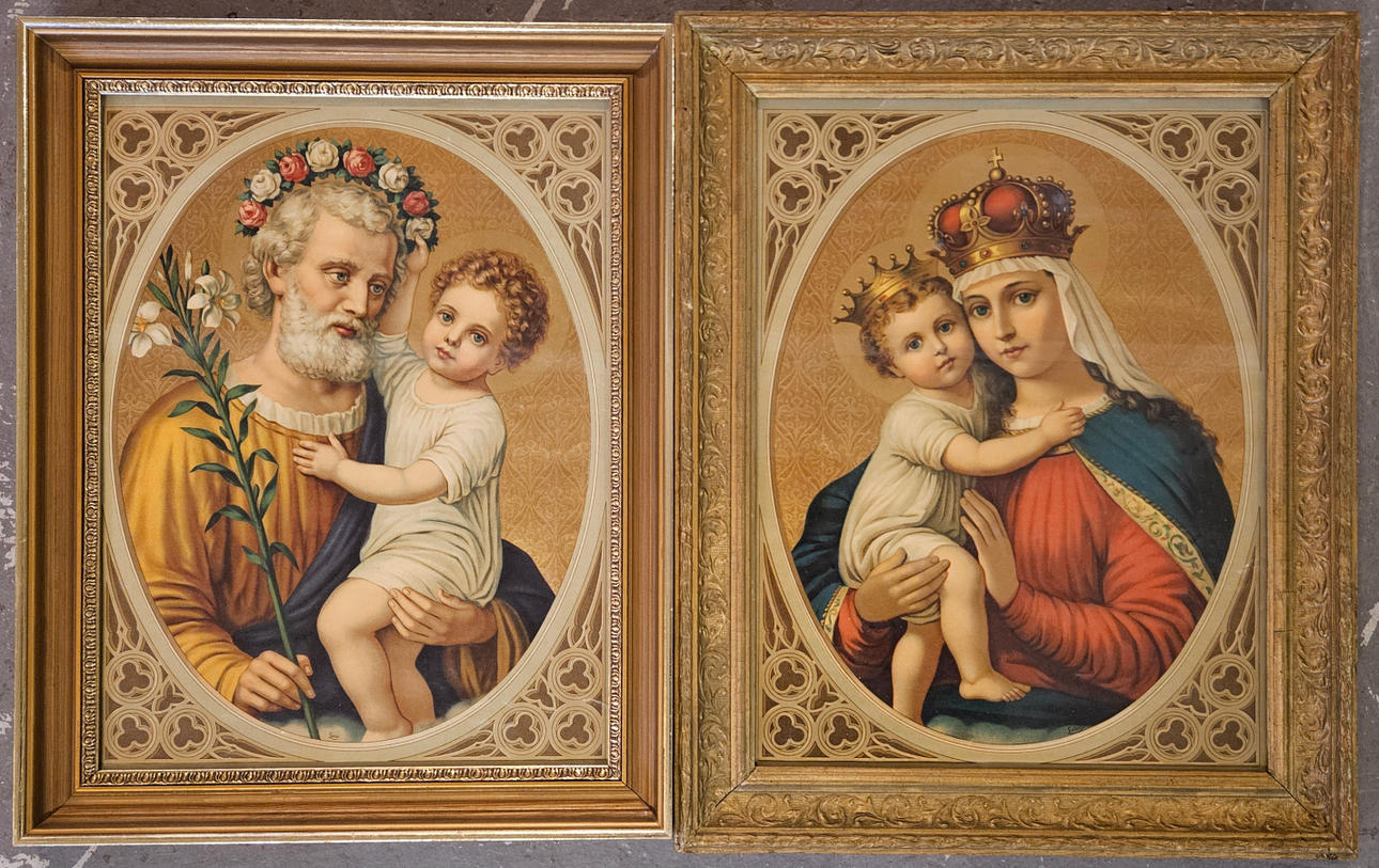 TAVLOR, 2 st. Äldre tryck, 1900-talets första hälft.